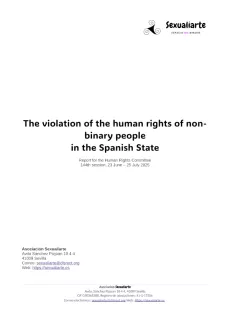 Title: The violation of the human rights of non-binary people in the Spanish State
