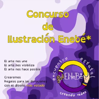 Cartel del concurso de ilustración enebé*
