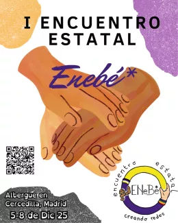 Cartel de I Encuentro Estatal Enebé*