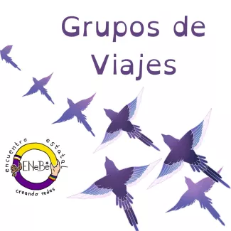 Cartel de grupos de viajes