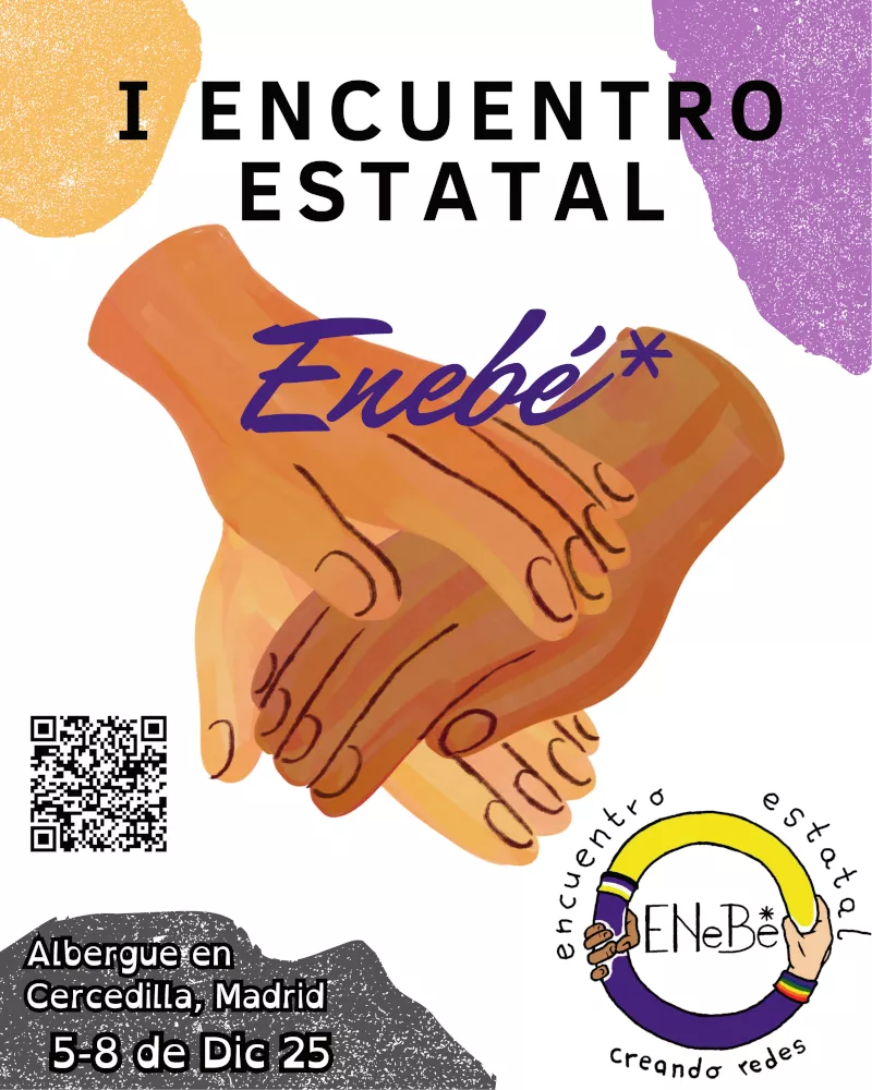 Cartel de I Encuentro Estatal Enebé*